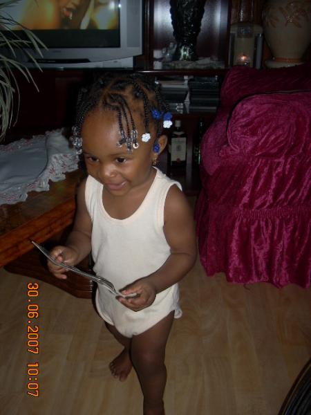 Ma petite puce marche d�j� !!!!